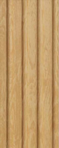 Vivre Louver Series Charcoal Wood Brown 8x0.42 Ft - Vl 44