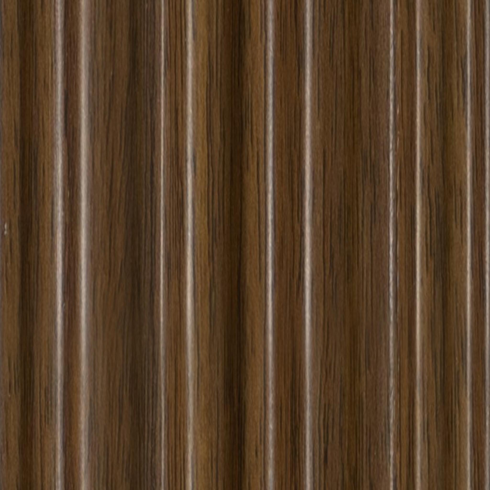 Vivre Louver Series Charcoal Wood Brown 8x0.42 Ft - Vl 50