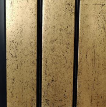 Rafters Charcoal Louvers Marble & Stone Brown 9.1x0.41 Ft - Wrf 297