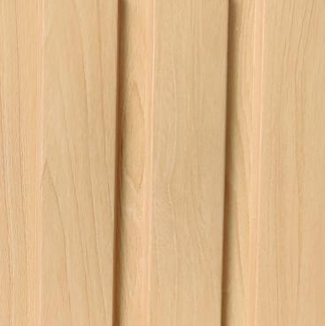 Rafters Charcoal Louvers Wood Brown 9.1x0.41 Ft - Wrf 651