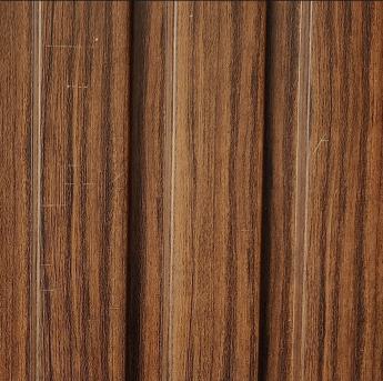 Rafters Charcoal Louvers Wood Brown 9.1x0.41 Ft - Wrf 653