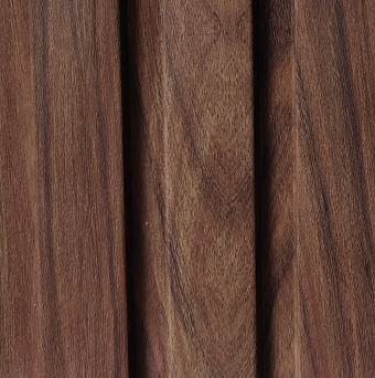 Rafters Charcoal Louvers Wood Brown 9.1x0.41 Ft - Wrf 656