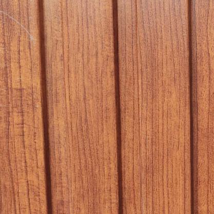 Wood Nova Charcoal Louvers Brown 9.1x0.41 Ft - Wrf 657