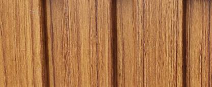 Vibrant Brown Charcoal Louvers Wood 9.1x0.41 Ft - Wrf 658