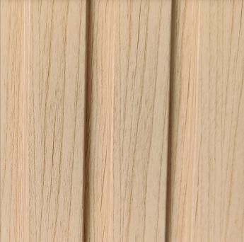 Rafters Charcoal Louvers Wood Brown 9.1x0.41 Ft - Wrf 660