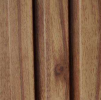 Rafters Charcoal Louvers Wood Brown 9.1x0.41 Ft - Wrf 665