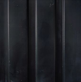 Rafters Charcoal Louvers Plain Colors Black 9.1x0.41 Ft - Wrf 667