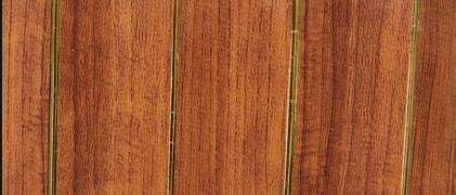 Infinity Gold Charcoal Louvers Wood Brown 9.1x0.41 Ft - Wrf 680