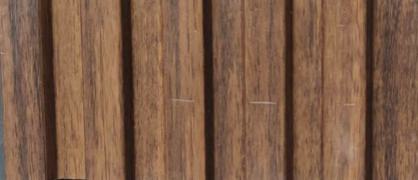 Volcano Charcoal Louvers Wood Brown 9.1x0.41 Ft - Wrf 689