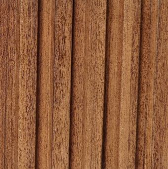 Rafters Charcoal Louvers Wood Brown 9.1x0.41 Ft - Wrf 690