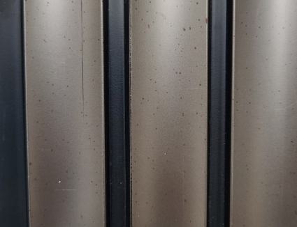 Rafters Charcoal Louvers Marble & Stone Brown 9.1x0.54 Ft - Wrf 695