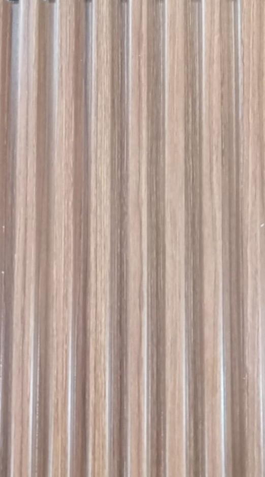 Rafters Charcoal Panel Wood Louvers Brown 9.1x0.41 Ft - Wrf 750