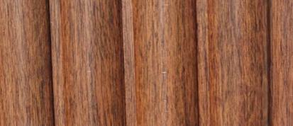 Wheat Trick Charcoal Louvers Wood Brown 9.1x0.41 Ft - Wrf 775