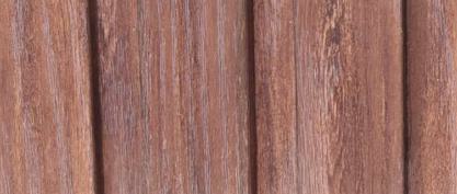 Trans Teak Charcoal Louvers Wood Brown 9.1x0.41 Ft - Wrf 782