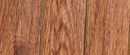 Glam Bright Charcoal Louvers Wood Brown 9.1x0.41 Ft - Wrf 806