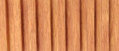 Dash Groove Charcoal Louvers Wood Brown 9.1x0.41 Ft - Wrf 810