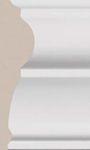 Wainscot Series Paint Panel Designer Louvers Grey 8x0.5 Ft - W 1101