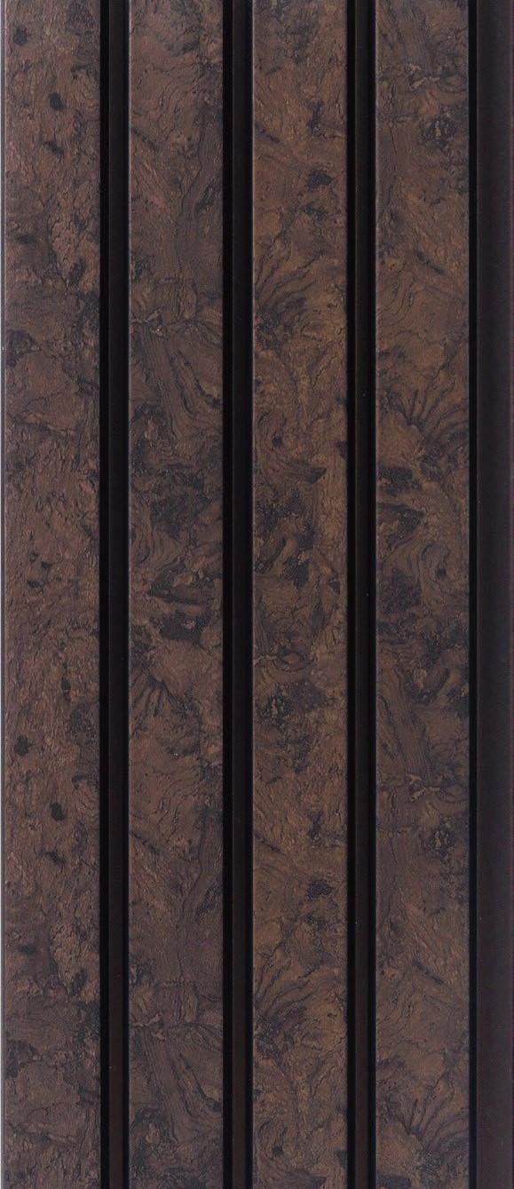 Wenge Wooden Charcoal Louver Wood 8x0.41 Ft - Pn 05283