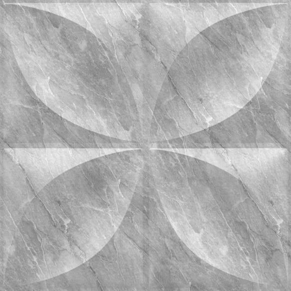 White Marble Butterfly 3D Wall Panel Designer 1.6x1.6 Ft -