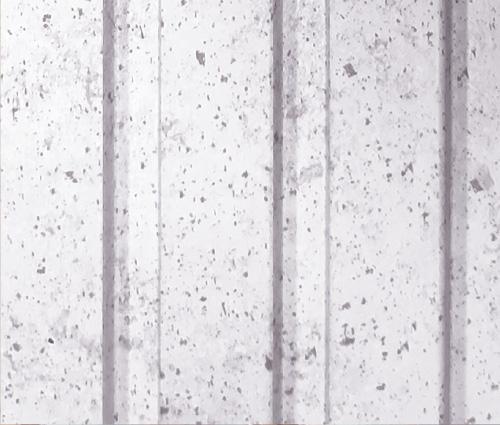 Clads Series Louvers Marble & Stone White 8x0.41 Ft - 2013 Fc29