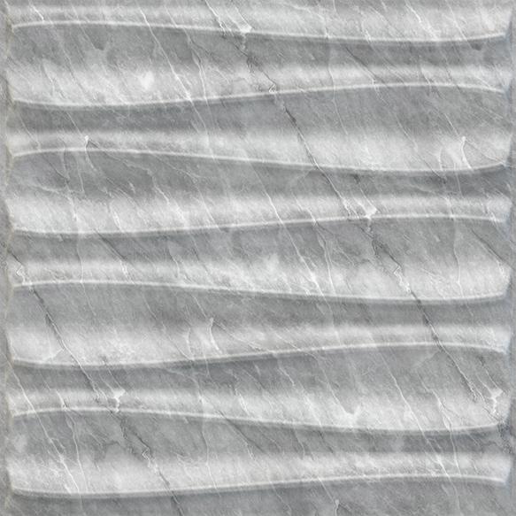White Marble Dune 3D Wall Panel Designer 1.6x1.6 Ft -