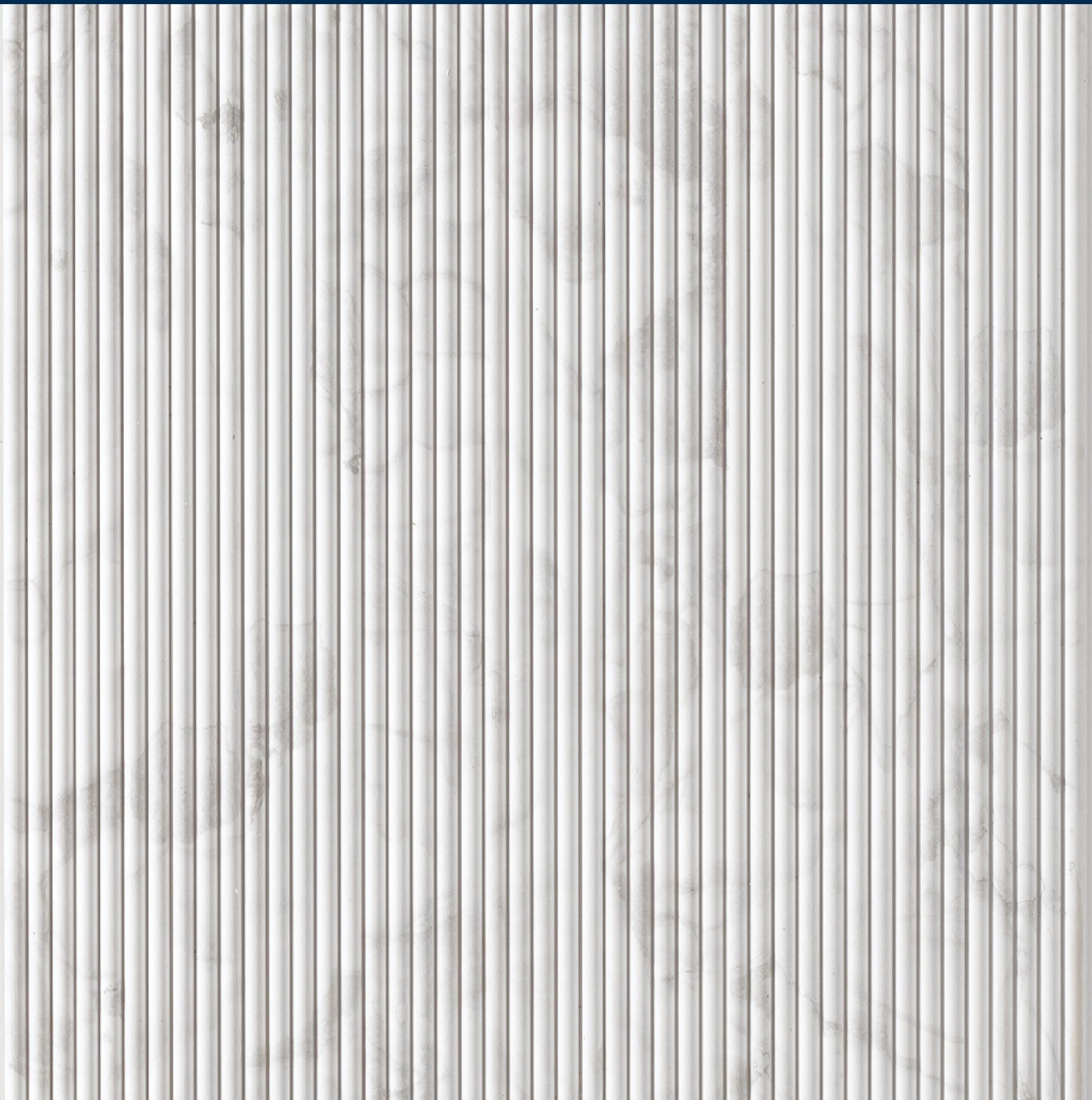 Charcoal-based Decorative Wall Panel Designer White 8x1 Ft - 716