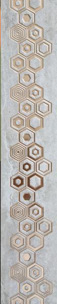 Decorative Wall Panel Designer White 8x2 Ft - Ed 903