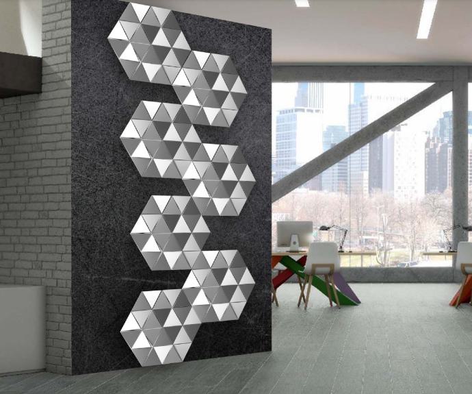 White Lexus 3D Wall Panel Wood 0.56x0.64 Ft -