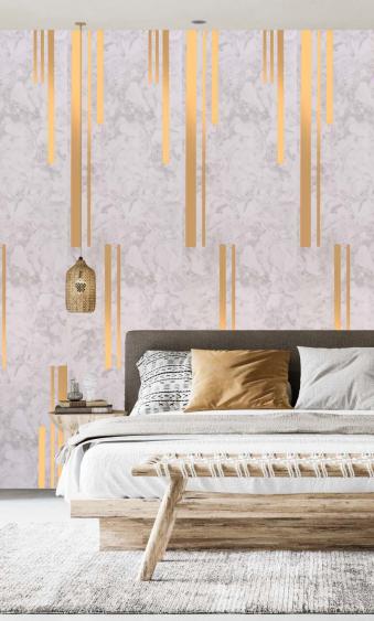 Decorative Wall Panel Wood White 8x2 Ft - Ed 8325
