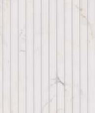 White Marble Charcoal Louvers & Stone 8x1 Ft - Rc 1119