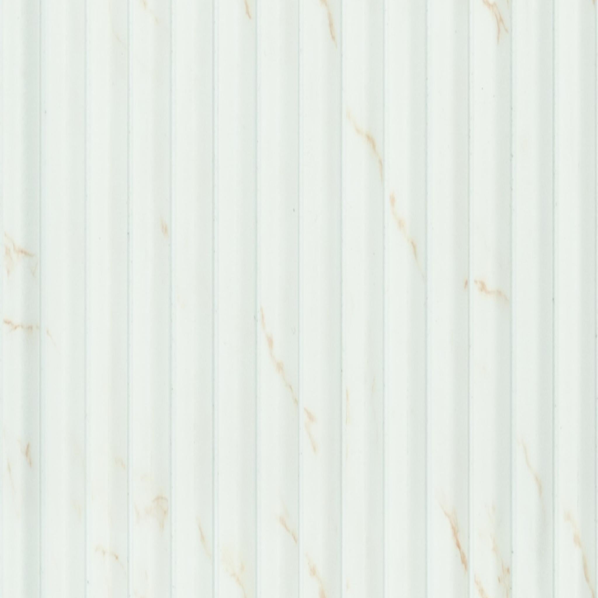 White Marble Charcoal Louver & Stone 8x0.52 Ft - Pn 00534