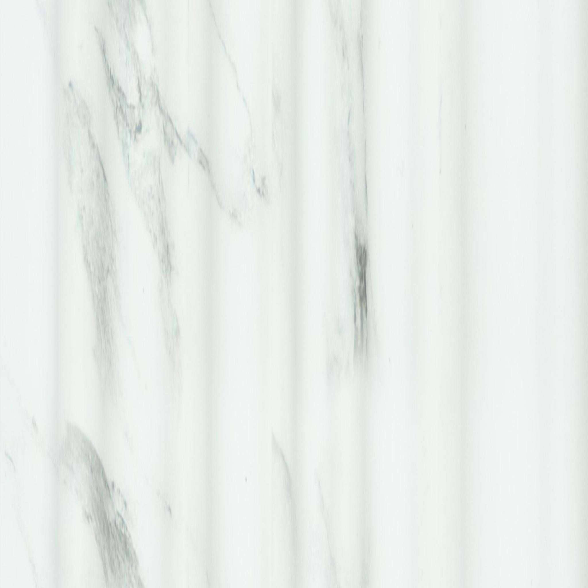 White Marble Charcoal Louver & Stone 9.5x0.4 Ft - Pn 00524