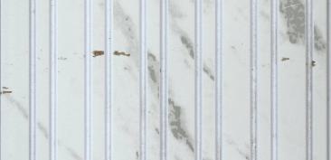 White Marble Charcoal Louver & Stone 9.5x0.5 Ft - Fl 3008