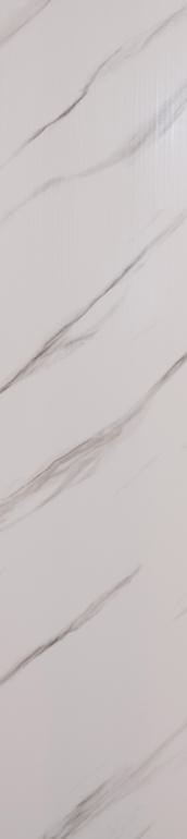 Decorative Wall Panel Marble & Stone White 10x0.83 Ft - Pn 00455