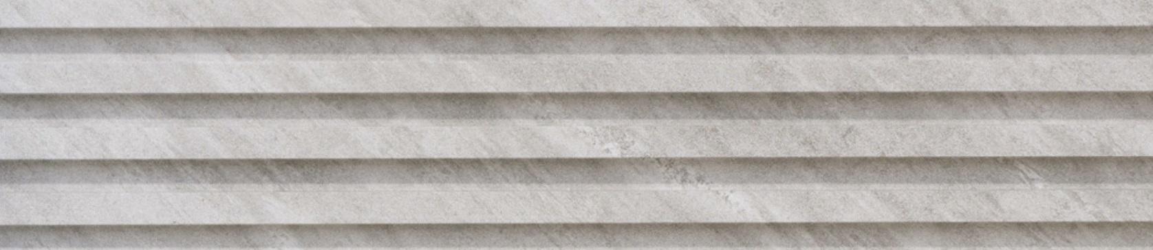 White Marble Wpc Louver & Stone 9.5x0.5 Ft - Pn 02903