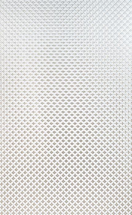Decorative Wall Panel Metallic White 8x4 Ft - Ed 18109