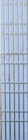 Decorative Wall Panel Designer White 8x2 Ft - Ed 909