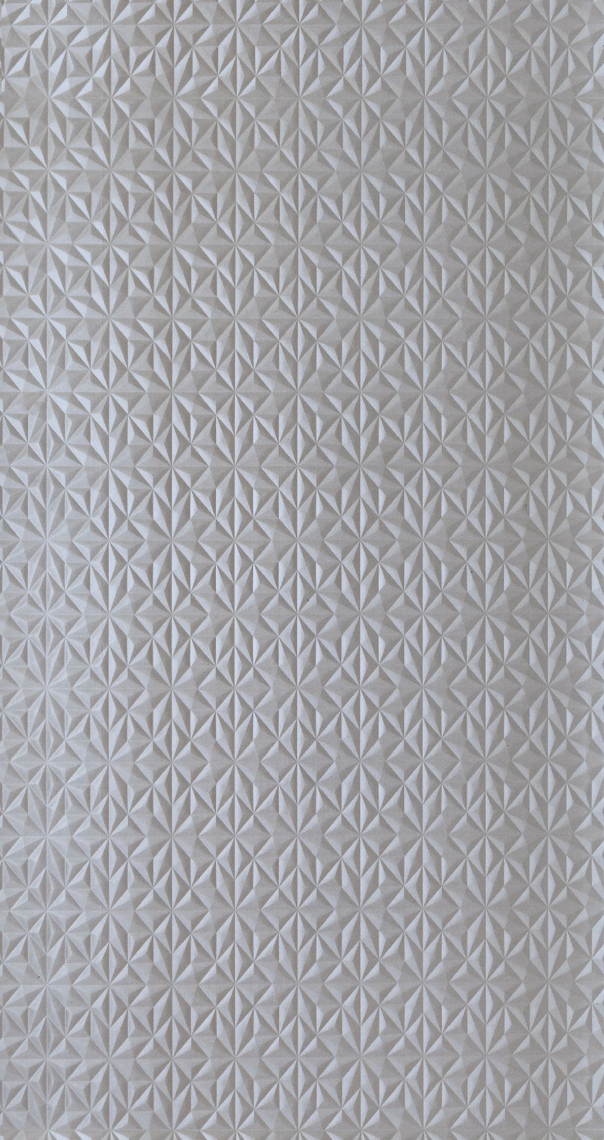 Patterned Charcoal Decorative Wall Panel Designer White 8x2 Ft - Pn 00366 A