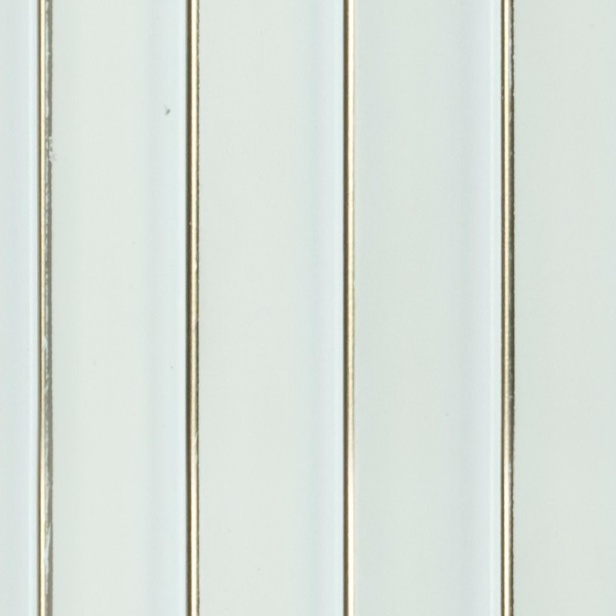 Plain Colour Charcoal Louver Colors White 8x0.39 Ft - Wl 1618