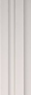 Plain Solids Charcoal Louver Panel Colors White 8x0.39 Ft - Pn 03402
