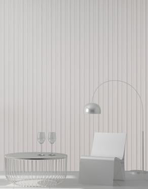 Plain Solids Charcoal Louver Panel Colors White 8x0.39 Ft - Pn 03402