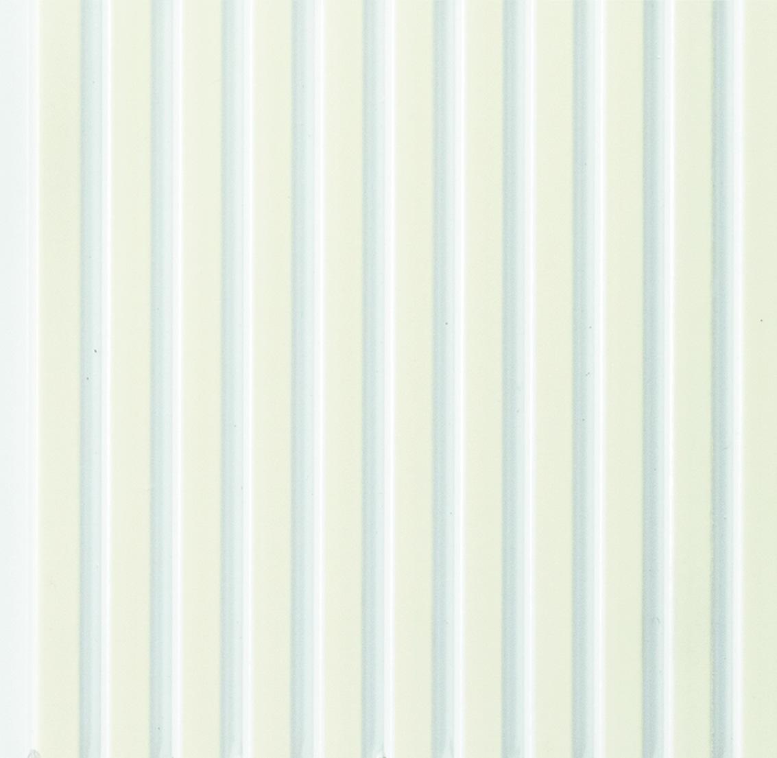 Plain Solids Charcoal Louvers Panel Colors White 9.5x0.32 Ft - Pn 00471