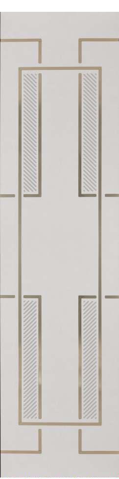 Decorative Wall Panel Marble & Stone White 8x2 Ft - Ed 8117