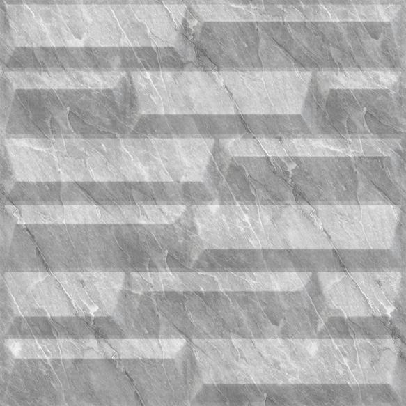 White Marble Vault 3D Wall Panel Designer 1.6x1.6 Ft -