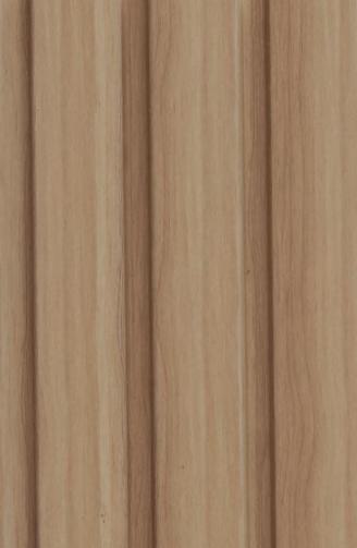 Brown Interlock Charcoal Louvers Wood 8x0.39 Ft - Pn 02718 C