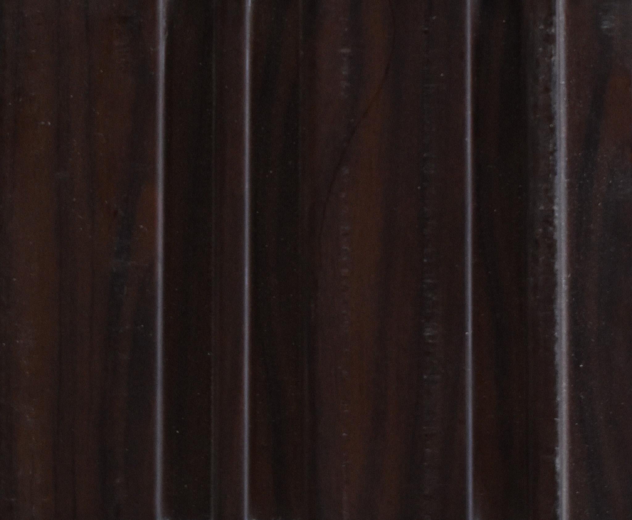 Fluted Louvers Wood Brown 8x0.33 Ft - C 08