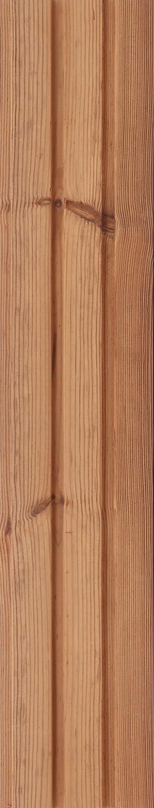 Fluted Louvers Wood Brown 8x0.41 Ft - Cd 3-Line
