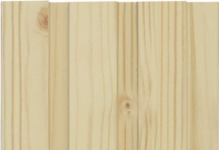 Wood Finish Beige Charcoal Louvers 9.5x0.37 Ft - Mrl 121