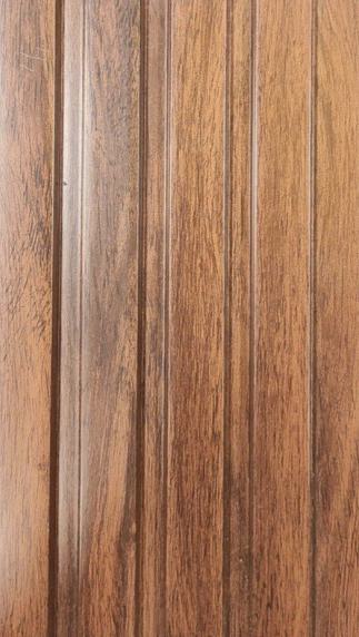 Brown Charcoal Louvers Wood 9.2x0.41 Ft - Cb 115
