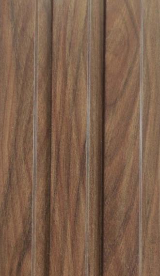 Brown Charcoal Louvers Wood 9.2x0.41 Ft - Cb 128